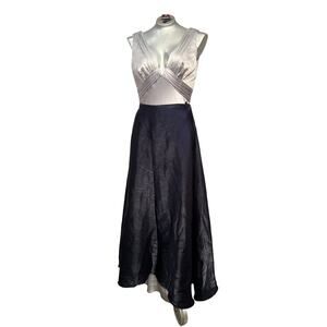 Notations Vintage 90s Midnight Blue Maxi /Floor Length Skirt M Fairy Whimsical